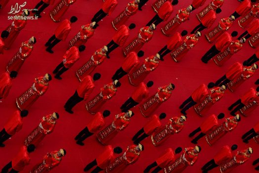 برگزاری جشن ازدواج دسته جمعی به سبک سنتی در چین