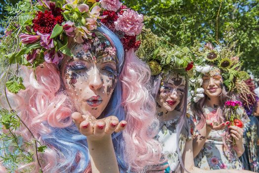 جشنواره گل در چلسی انگلیس