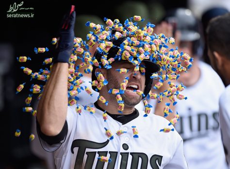 جشن قهرمانی تیم بیسبال مینه سوتا در آمریکا