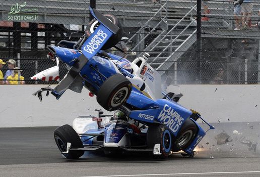 حادثه در مسابقه ایندیاناپولیس