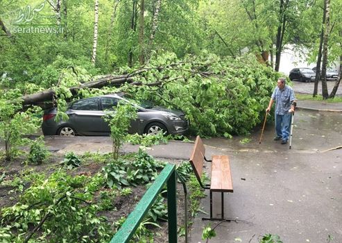 طوفان در مسکو