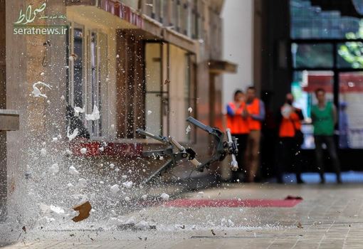 انفجار یک بسته مشکوک در ایستگاه راه آهن بخارست رومانی