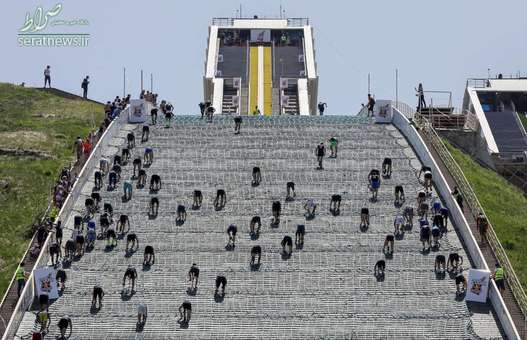 رقابت سربالایی رفتن در قزاقستان