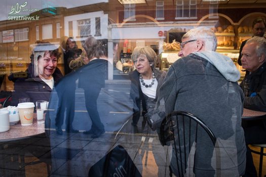 ترزا می نخست وزیر انگلیس در فلیتوود، لانکاشر