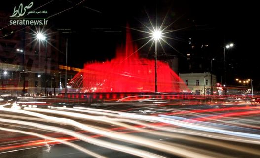 آبنمای موزیکال جدید در بلگردا صربستان که با هزینه 2 میلیون دلار نصب و راه اندازی شده است