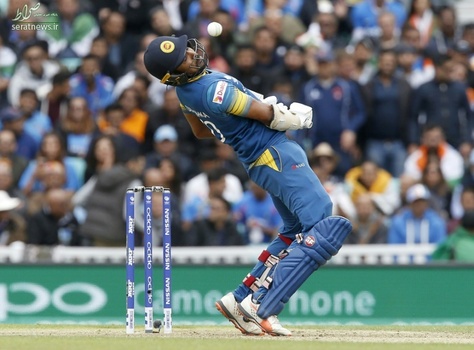 مسابقه کریکت بین دو تیم هند و سریلانکا