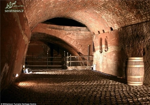  به عموم مردم اجازه داده شده است تا این قسمت از تونل را بازدید کنند.