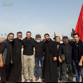 بهرام عظیمی، عمار تفتی، کوروش سلیمانی و ناصر فیض در اربعین 96