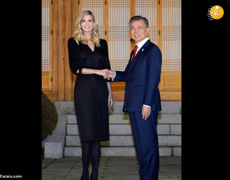 تصاویر ایوانکا ترامپ در المپیک زمستانی