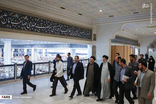 حضور رئیسی در نمایشگاه کتاب