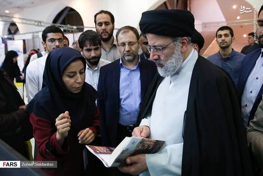 حضور رئیسی در نمایشگاه کتاب
