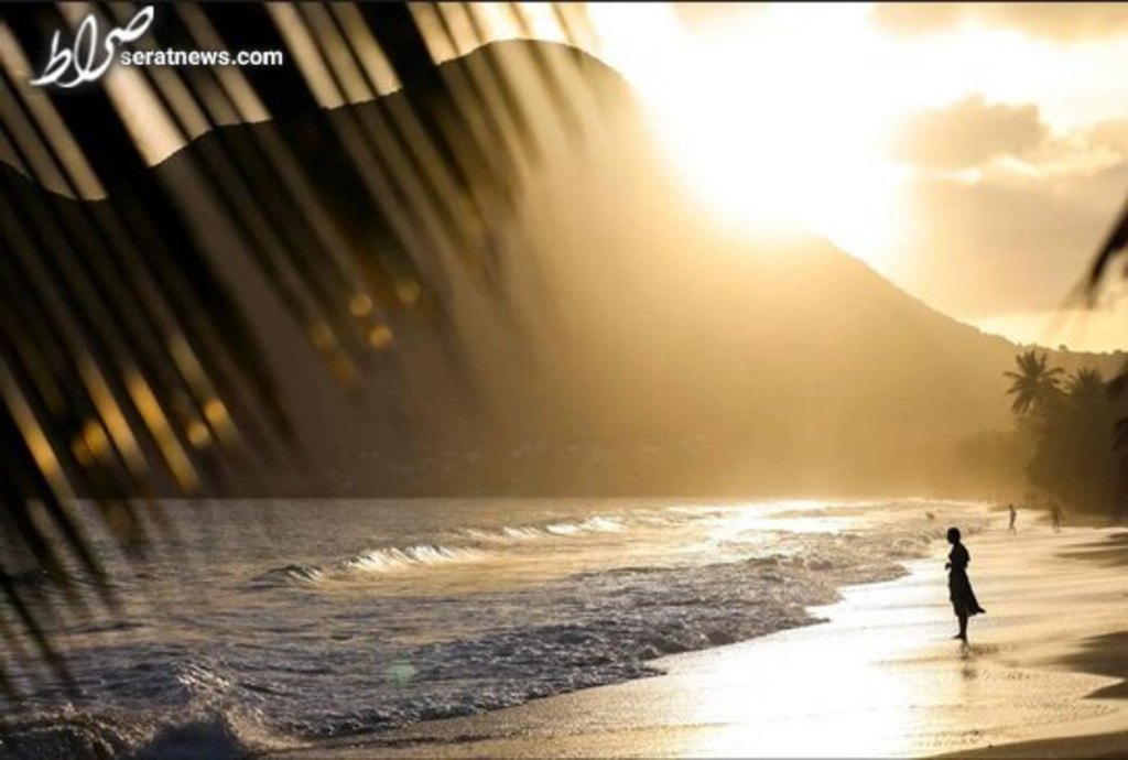 
غروب آفتاب در ساحل الماس در منطقه مارتینیک فرانسه/ خبرگزاری فرانسه
1 