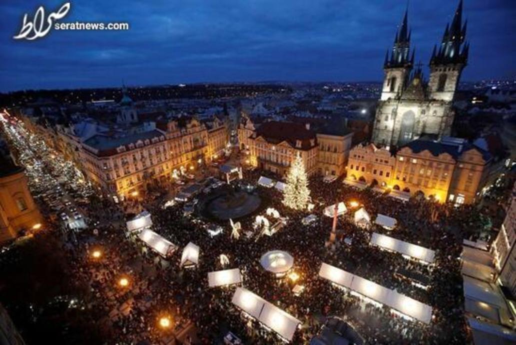 بازگشایی بازار کریسمس در شهر پراگ جمهوری چک/ رویترز 