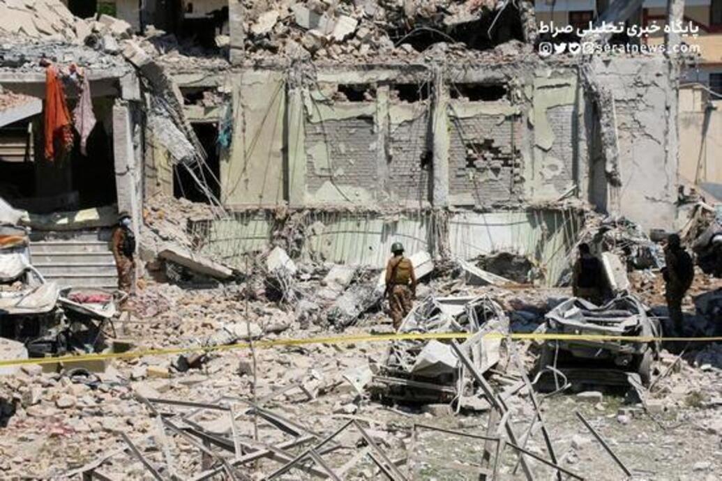 حمله تروریستی به مرکز پلیس مبارزه با تروریسم در شهر کابل افغانستان