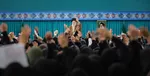 مراسم غبارروبی ضریح مطهر امام رضا(ع) با حضور بانوان برگزار شد | تنها وزیر زن دولت در این مراسم حضور نیافت