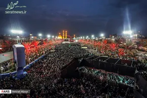 عکس/ رئیسی در حرم حضرت عباس (ع)