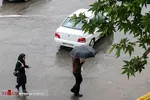 عکس/ حال و روز مدرسه‌ای در اهواز در هوای غبارآلود