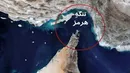 نقشه محدوده جدید تنگه هرمز تحت مدیریت و کنترل نیرو‌های مسلح جمهوری اسلامی ایران
