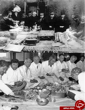 عکس قدیمی از سه استاد بزرگ بازیگری