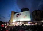 عکس | رونمایی از نقاشی دیواری حسن روح‌الامین در اتوبان صیاد