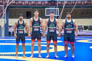 ۳ برنز ایران در چهار وزن نخست جهان
