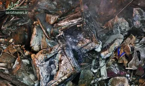 عکس/ دانش‌آموزان شين‌آبادی در محل حادثه پلاسکو