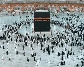 تصاویر/ تعویض پرده کعبه