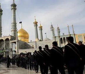 تصاویر| مراسم «آقای شهید ایران» در حرم حضرت فاطمه معصومه(س)