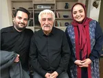 سلفی خانم بازیگر با خانواده‌اش در سریال از یاد‌ها رفته+ عکس
