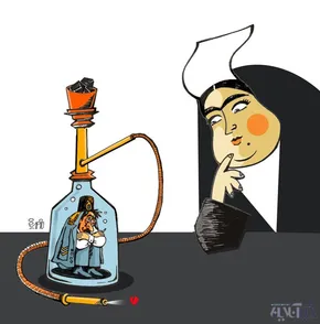 کاریکاتور/توصیه های وزیر راه برای روزها برفی!