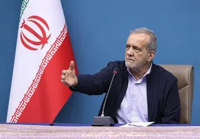 فیلم| ورود بدون محافظ رئیس‌جمهور به اورژانس استان تهران در اوج تهدیدات جنگی