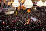 کربلا در تدارک میزبانی از تشییع رهبر شهید + عکس