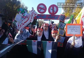 تصاویر | راهپیمایی «بشارت نصر»