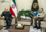 دیدار فرمانده کل سپاه با خانواده «مسیح کردستان» + عکس‌