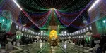 نقاره‌های حرم مطهر رضوی نواخته شد/ تعویض پرچم گنبد مطهر رضوی
