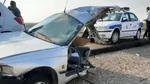 مرگ تلخ زن و مرد جوان در تصادف هولناک اتوبان بابایی