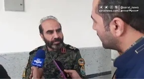 فیلم| فرمانده نوپوی یگان‌های ویژه فراجا: ما اصلا سلاح جنگی نداشتیم؛ فقط پینت‌بال