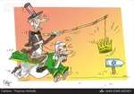 گریه مؤسس خاندان سعودی در برابر انگلیس +تصاویر