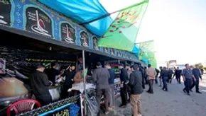 فیلم/ طنین «لبیک یا حسین» در جوار ضریح سیدالشهدا