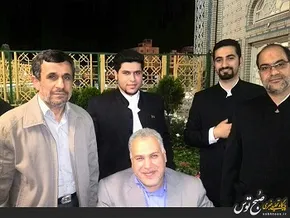 عکس/ احمدی‌نژاد و رحیمی در شهرری!