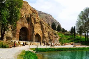 تصاویر / مجموعه تاریخی بیستون کرمانشاه