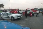 تصادف زنجیره‌ای با ۱۰کشته و مصدوم در کرج