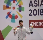 دومین طلای ووشوی ایران بر گردن ریگی
