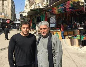 عکس/سلفی یوسف تیموری با علی صادقی