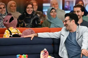 عکس/ بازیگر پایتخت با خالکوبی و گریم عجیب در «لبه خط»