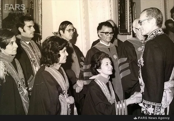 شاه، سمین رجالى رئیس مدرسه عالى شمیران، احمد على مسعود انصارى معاون مدرسه عالى شمیران