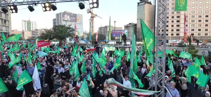 فیلم| جشن بزرگ «امت احمد» در تهران