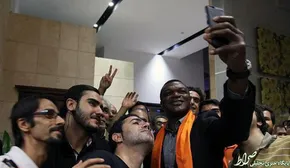 عکس/ تتلو در سفره‌خانه مربی لیگ برتری