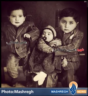 عکس/ فرمانده کل سپاه در کنار یک خانواده شهید معروف