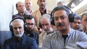 عکس/ حاج قاسم در دیدار با رهبری